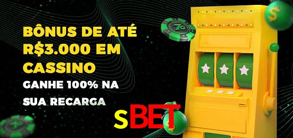 sbet melhor bônus de depósito