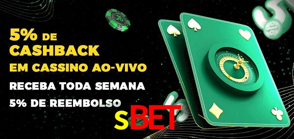 Promoções do cassino ao Vivo sbet